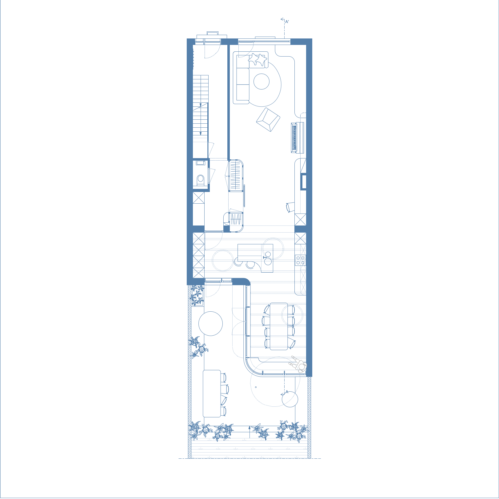plan gelijkvloers